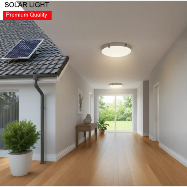 Solar Ceiling Light with Large Capacity High Lumen Output