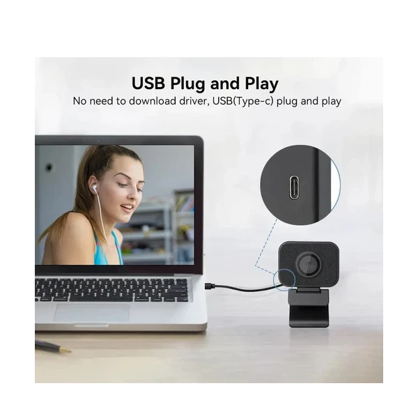 4k Ultra USB2.0 PTZHD Autofocus Very High Quality USB Plug-and-Play Webcam With Microphone For Zoom, Teams, Twitch, Google Meet, facebook, Youtube Live Streaming -3 years warranty-Free Shipping