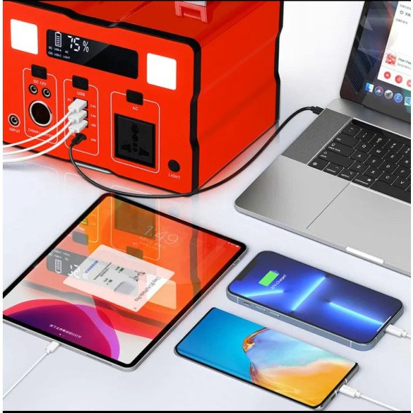 1000w Outdoor Camping Home Mobile Portable Solar Power System